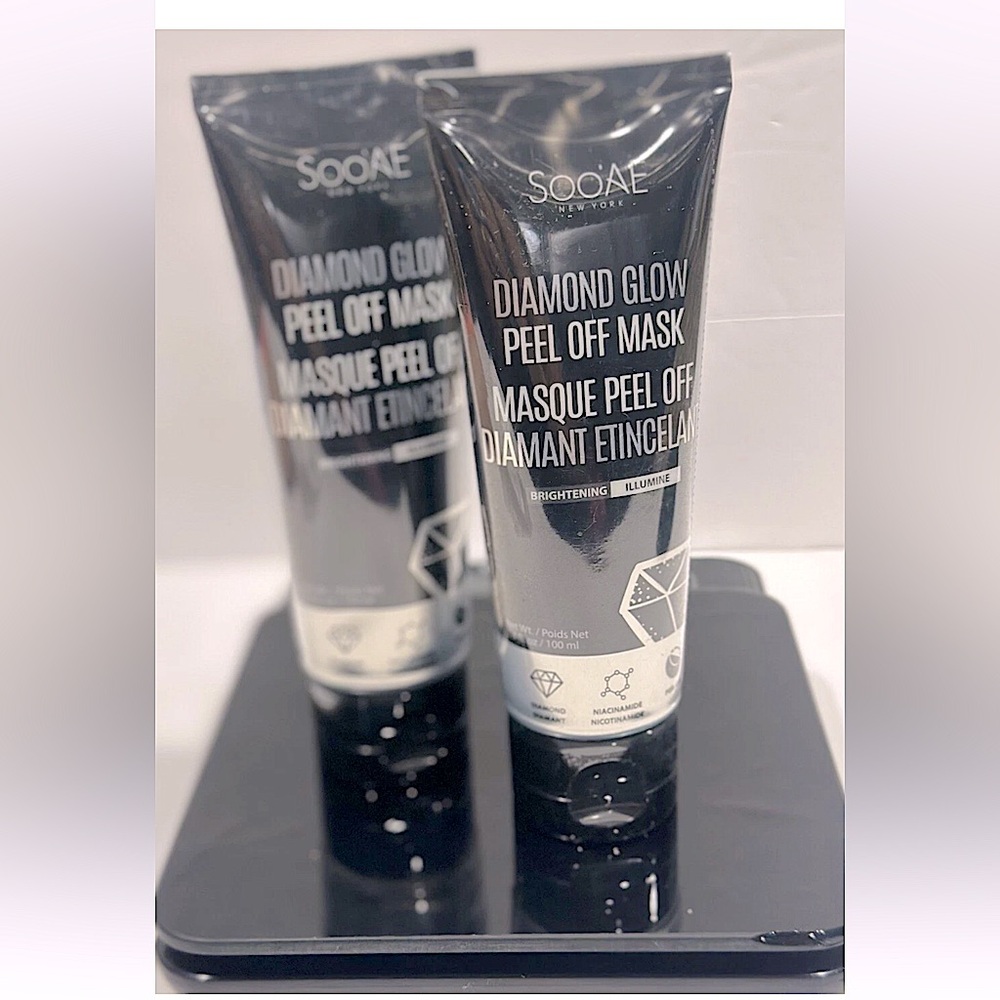 Soo'AE Diamond Glow Peel Off Mask Premium Brightening facial mask - Lot Of 2.